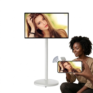15.6" White Kiosk <b>Portable</b> Android 13 Smart Touch Screen Display With Mobile Mirroring Business Use New Intelligent Touchscreen - Product Image 6