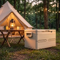 Lichtgewicht 35QT opvouwbare koelbox van PP, geïsoleerd, opvouwbare ijsbox, opbergbox, houdt koel voor buiten kamperen