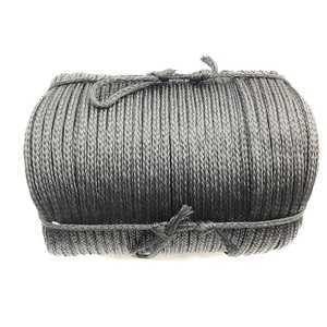 Factory Price 4mm 6mm 8mm 10mm Black Color Hollow Braided 16 Strand <strong>Polyethylene</strong> <strong>Rope</strong> With High UV Resistance - Product Image 4