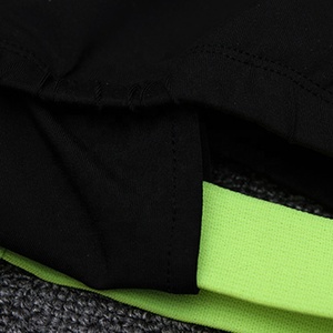 Alla moda a due pezzi insieme dei vestiti delle donne al neon verde riflettente <span class=keywords><strong>top</strong></span> e pant che coprono gli insiemi - Product Image 6