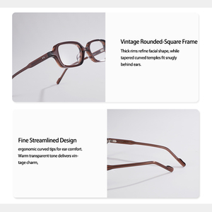Customizable Designer Prescription Frame Acetate Eyeglass Frames Luxury Designer Ready to Ship - Product Image 6