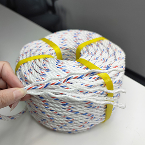 Cordes flottantes en PP de 200/220 m, 4 brins, en polypropylène Daline, monofilament <span class=keywords><strong>plat</strong></span>, pour aquaculture, filets de sécurité, levage, marine - Product Image 1