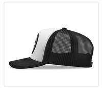 Gorra de béisbol personalizable para conductor de camión, ajustable, de malla, deportiva, formal, con logo bordado, al por mayor, parche de gamuza y goma para camionero