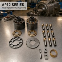 AP12 Hydraulic Repair Kit Cylinder Block Valve Plate Retainer Plate Thrust Plate Piston Set Guide Block Brass Ring AP12
