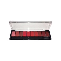 Palette de rouges à lèvres professionnelles, 5 couleurs, maquillage cosmétique, couleur chair, rouge, tendance