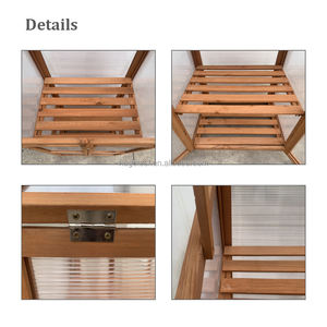 <span class=keywords><strong>Serre</strong></span> <span class=keywords><strong>de</strong></span> <span class=keywords><strong>jardin</strong></span> moderne <span class=keywords><strong>et</strong></span> écologique, <span class=keywords><strong>mini</strong></span> pépinière, avec porte à ouverture supérieure en <span class=keywords><strong>bois</strong></span> ventilé - Product Image 5