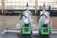Machine de perçage de charnière pour meubles, machine de perçage multiple minifix pour le travail du bois avec double têtes