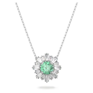 Collier avec pendentif plaqué rhodium vert pour femme SunshineA <span class=keywords><strong>Pril</strong></span> - Product Image 3