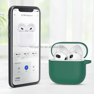 כיסוי מארז אביזרים לעור סיליקון עבה 1.8 מ "מ עם keychain עבור <span class=keywords><strong>airpods</strong></span> <span class=keywords><strong>4</strong></span> 2024 earphone eone earone - Product Image 3