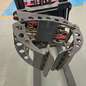 Nuova condizione carrello elevatore elettrico rotolo di carta morsetto Stacker sollevatore per <span class=keywords><strong>camion</strong></span> utilizzato per bloccare e ruotare la bobina di carta - Product Image 3