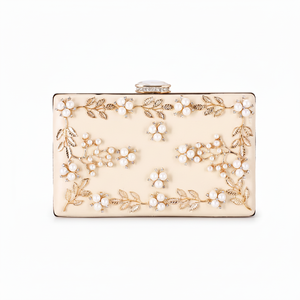 กระเป๋าคลัทช์สำหรับงานกลางคืน ผู้หญิง หนังแท้ สะพายไหล่ แฟชั่น สำหรับงานแต่งงาน สายสะพายโซ่ จัดส่งแบบดรอปชิปปิ้ง ปี 2025 - Product Image 1