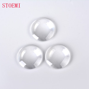 STOEMI 6514-01 8X <span class=keywords><strong>30mm</strong></span> 양면 볼록 PMMA 아크릴 플라스틱 돋보기 렌즈 - Product Image 1