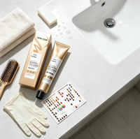 Coloration capillaire professionnelle à la kératine et au collagène, crème colorante permanente pour cheveux, effet longue durée, couvrance des cheveux gris et blancs