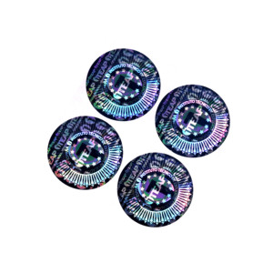 Tùy chỉnh chống hàng giả cầu vồng làm xáo trộn hiển nhiên 3D Hologram Sticker nhãn bán lẻ an ninh bảo vệ con dấu Sticker - Product Image 2