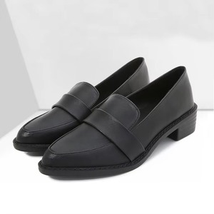 Mocasines de Vestir para Mujer, Estilo Británico Clásico Vintage, Punta en Pico, Microfibra, Tallas Grandes, Casuales, Planos, con Hebilla, para Verano - Product Image 2
