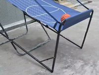 Système de pointage LED d'intérieur, sons d'arcade, pour enfants et adultes, 2 joueurs, machine de jeu d'arcade électronique de basket-ball pliable, anglais