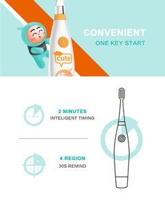 Cepillo de Dientes Eléctrico de Dibujos Animados para Niños, Directo de Fábrica, con Batería <span class=keywords><strong>Fairywill</strong></span>, Blanqueador, Cerdas Suaves, Resistente al Agua IPX7, 12000 Vibraciones - Product Image 5