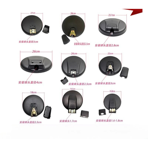 Piezas de Excavadora para Camión Liberation J6 Aoling Jianghuai Howo Jin Prince Jiangling, Reflector Redondo Grande Delantero, Espejo Retrovisor - Product Image 1