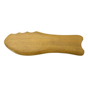 Herramienta de masaje de madera Herramientas de raspado ligeras portátiles Madera Gua Sha, aliviar el masaje linfático muscular tenso - Product Image 4