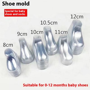 Vente en gros de chaussettes pour bébé en plastique transparent PVC moule pour chaussures en <span class=keywords><strong>laine</strong></span> civière modèle pour bébé chaussettes de 1mm d'épaisseur fabricant ponctuel - Product Image 4