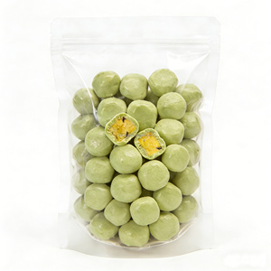 Cubes de fruit de la passion lyophilisés enrobés de chocolat au thé au <span class=keywords><strong>jasmin</strong></span> parfumé, 100% naturels, snacks de qualité supérieure OEM, vente en gros et au détail - Product Image 6