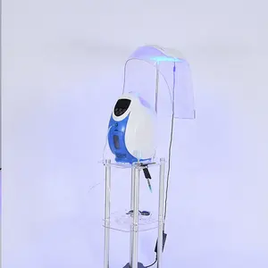 O2toderm Led Dome 98% Pure Zuurstof O2 Tot Derm Zuurstof Gezichtsmasker Dome Therapie Schoonheidsmachine Voor Vochtinbrengende Crème