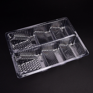 Bandeja de Plástico Personalizada Tipo Concha, Bandeja de Plástico Económica al por Mayor, Bandeja de Plástico Multiusos, Bandejas de Plástico para Mascotas, Bandejas de Plástico para Galletas - Product Image 1