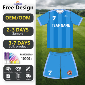 Maillot de football d'entraînement personnalisé grande taille respirant à séchage rapide avec service OEM par sublimation Camisetas De Futbol <span class=keywords><strong>mundial</strong></span> 2026 - Product Image 1