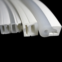 Abat-jour de couverture LED en silicone souple de longueur personnalisée Bandes de LED flexibles à entrée libre avec service de traitement Produit en caoutchouc