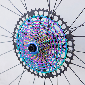 ZTTO Set Grup sepeda <span class=keywords><strong>MTB</strong></span> 12 kecepatan, kopling Derailleur belakang & rantai sproket kaset <span class=keywords><strong>1x12</strong></span> <span class=keywords><strong>Kit</strong></span> Untuk sepeda gunung freewheel - Product Image 4