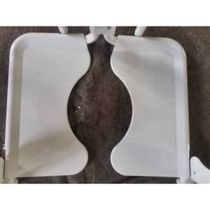 Silla de Movilidad Easy Deli con Respaldo de ABS Azul y Asiento de Acero para el Cuidado de Personas Mayores en el Hogar - Product Image 4