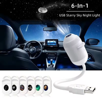Projecteur USB Galaxie Lumière Étoilée Aurore Mini Veilleuse LED Décoration Chambre à Coucher Réglable RGB Fabricant OEM ODM