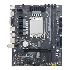 Nueva placa base de computadora de escritorio H610M DDR4 12/13 con fijación de LGA-1700 compatible con CPU Intel de generación 3,0 puertos USB - Product Image 1