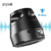 Système de conférence numérique complet Anywii 360 Video avec suivi vocal IA et caméra de conférence