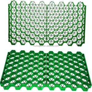 Adoquín de césped de plástico, pavimentadoras de paisaje, geocelda