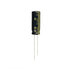 Condensador Original CAP ALUM 1200UF 20% 6.3V RADIAL 1200 uF de Montaje a Través de Orificio EEU-FC0J122L - Product Image 1