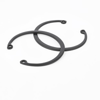 GB894 6mm-19mm Split Zinc Plated Carbon Steel External Circlips Black Zinc 65Mn Retaining Ring for Shaft