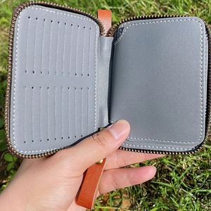 Sac de rangement portable étanche en cuir PU pour leurres de pêche, avec fermeture éclair, pour le camping et la pêche - Vente en gros usine OEM ODM - Product Image 3