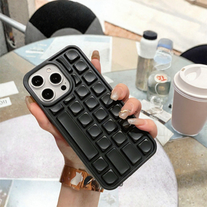 Nouvelle coque de téléphone créative anti-chute avec clavier 3D pour iPhone 11/15 pour Apple Nouvelle coque de protection souple en TPU pour iPhone 16PRO - Product Image 3