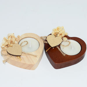 Offre Spéciale <span class=keywords><strong>bois</strong></span> faveurs décor <span class=keywords><strong>en</strong></span> forme de coeur <span class=keywords><strong>en</strong></span> <span class=keywords><strong>bois</strong></span> <span class=keywords><strong>bougeoirs</strong></span> cadeaux de mariage - Product Image 6