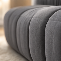 Série de canapés modulaires créatifs en tissu pour salon de luxe, design italien de haute qualité, pour maison de prestige