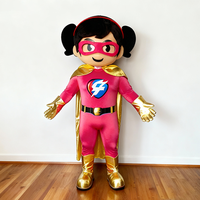 Costume de mascotte personnalisé Shengye, adorable fille, femme, pour adultes, fête d'anniversaire, événements, marche, danse