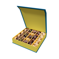 Boîtes personnalisées avec impression de logo pour l'emballage de baklava du Ramadan, boîtes d'emballage du Ramadan