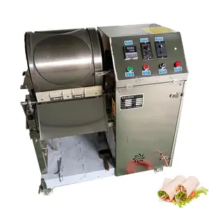 Double Roll Automatic Spring Roll Pastry Samosas Spring Roll Skin Making Machine