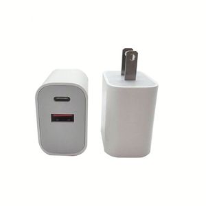Dual Port PD 20W Wall Charger A+C <b>Fast</b> <b>Charging</b> Adapter - Product Image 6