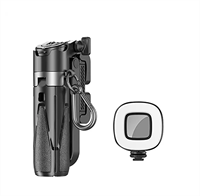 P15Mini 3-en-1 Mini Trépied Portable Sans Fil avec Télécommande pour Selfie et Support de Téléphone Rétractable – L'Allié Idéal pour les Selfies