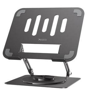<span class=keywords><strong>Support</strong></span> de bureau rotatif à 360 degrés Yesido LP08 Infinite Hover, compact, portable, en métal, pour tablettes - Product Image 1
