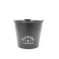 Grands pots pour plantes en métal l'extérieur, bac à plantes, décoration de jardin, 100 pièces
