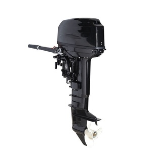 Motor fueraborda de gasolina de 30 HP y 2 tiempos de la mejor calidad, con núcleo de motor refrigerado por agua para uso en exteriores en agua salada - Product Image 3