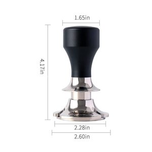 Prensador de Café Portátil Ecológico de 58 mm, Prensador de Café Premium para Baristas, Mecanismo de Resorte Calibrado, 100 % Acero Inoxidable - Product Image 2